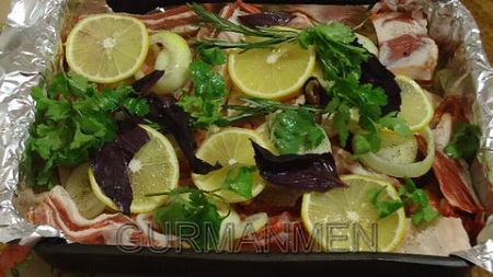 Теперь добавляем зелень