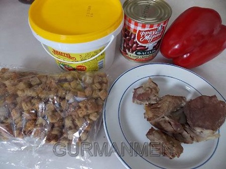 Необходимые продукты.