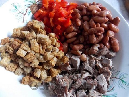 Все ингредиенты выложить