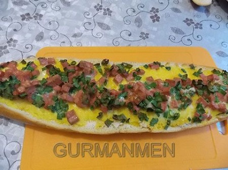 И полить все омлетом.