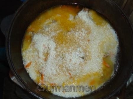 Добавляем рис