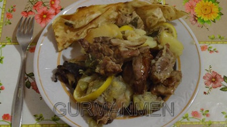 Баранина, запеченная в фольге